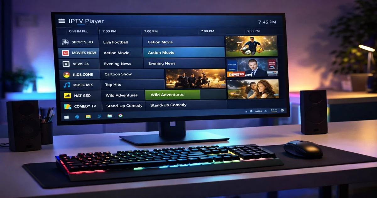 Installer IPTV PC Windows