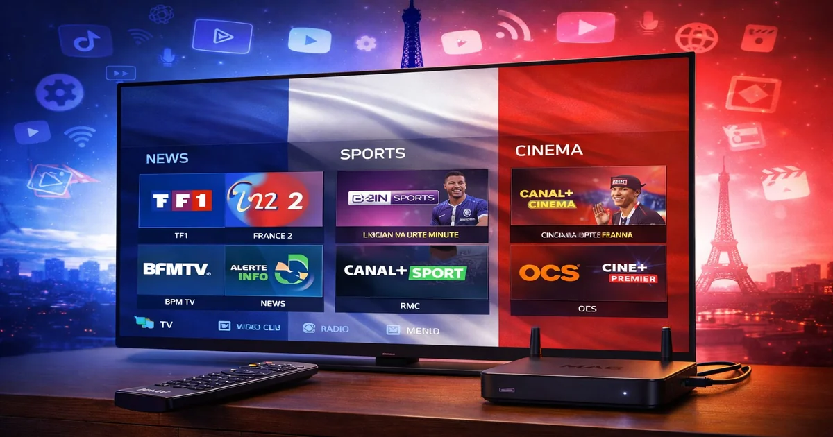 Meilleur IPTV France 2026 comparatif