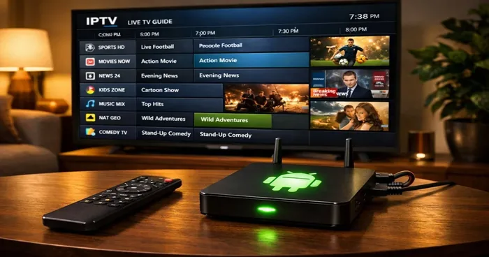 Installer IPTV Android TV Box